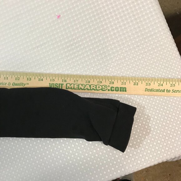 DIVIDED WOMENS DENIM JACKET WITH BLACK HOODIE UNDERLAY SIZE 12 - Picture 3 of 6